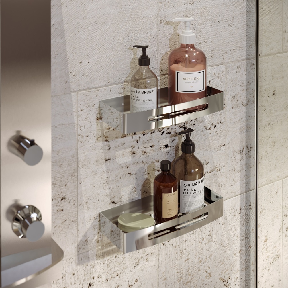 LES BASIQUES | CORNER SOAP DISH - Sponge baskets from THG Paris