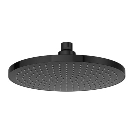 Cut out image of the Roca Rainsense Black Overhead Shower Head