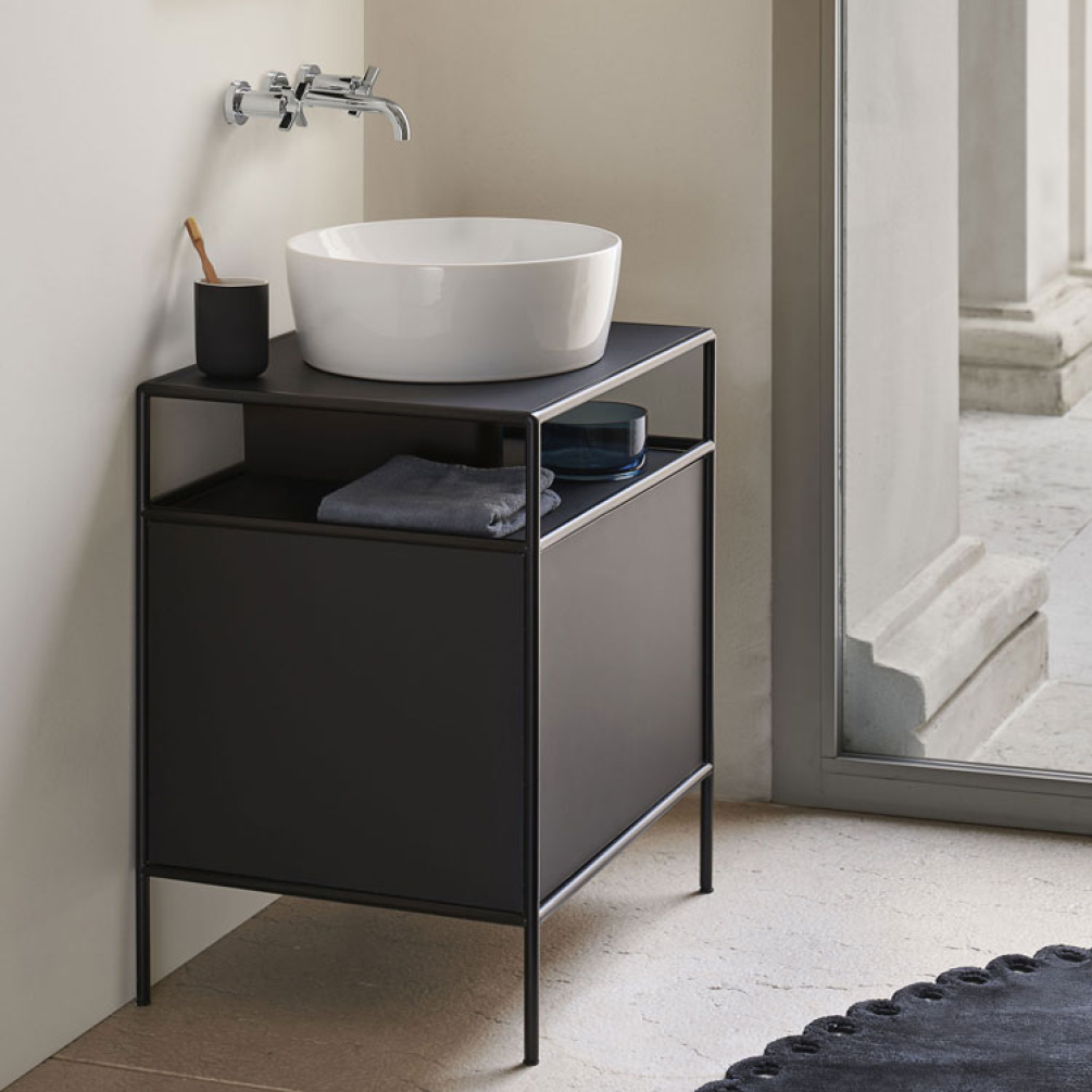 Lifestyle Photo of GSI Nubes 40 Round Countertop Basin