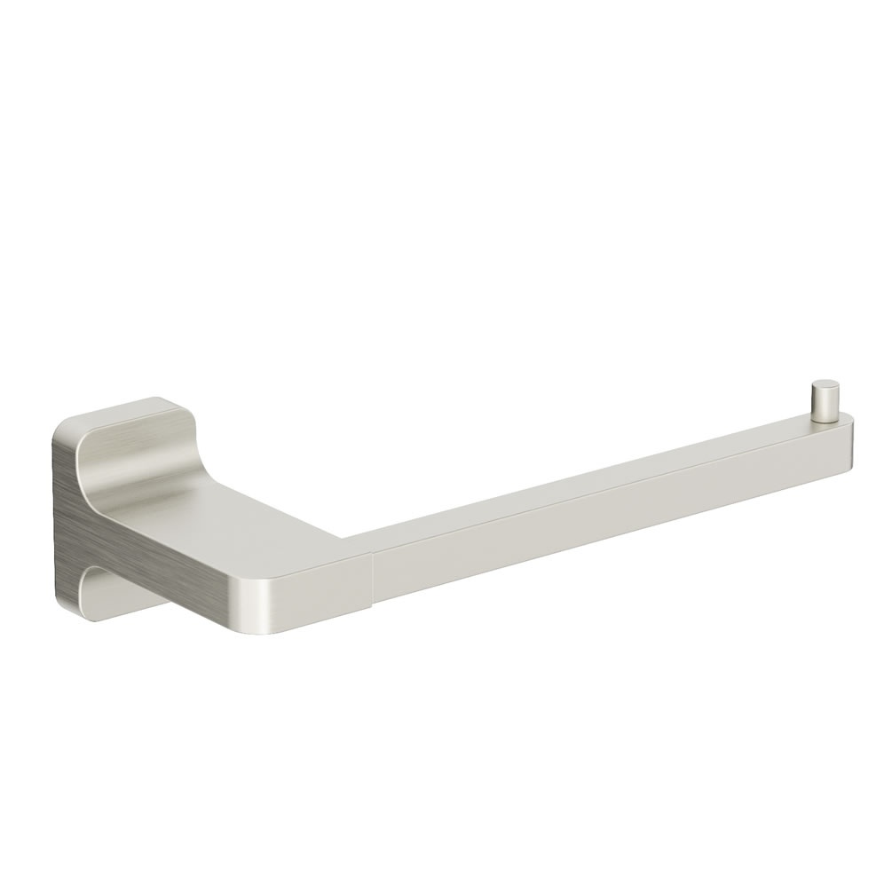 Cutout image of Crosswater Rotar Brushed Stainless Steel Toilet Roll Holder