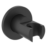 Cutout image of Ideal Standard Idealrain Silk Black Shower Handset Bracket