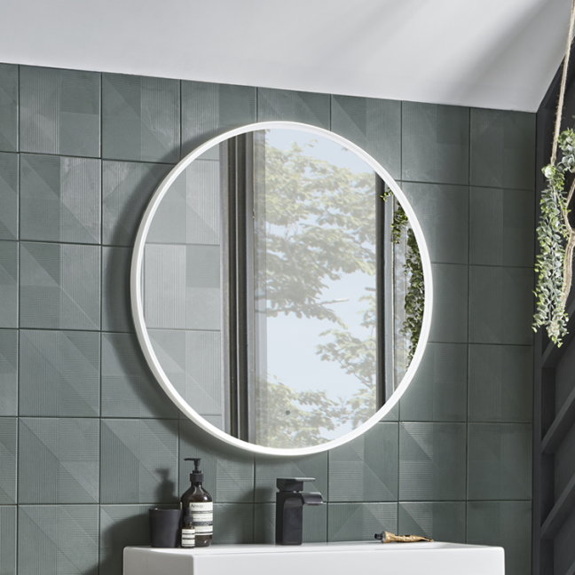 Roper Rhodes Frame Circular Mirror Sanctuary Bathrooms