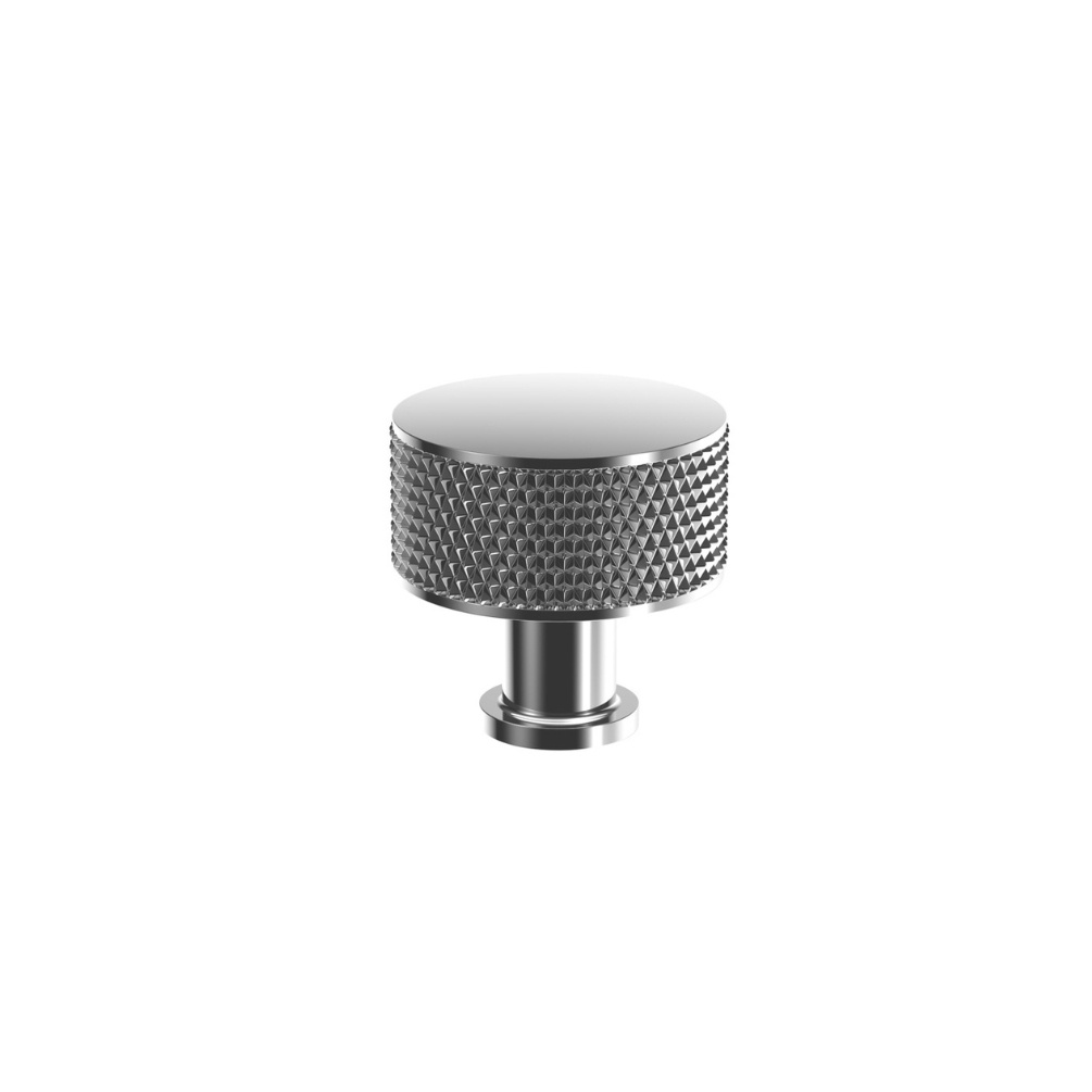 Cut out image of the Tavistock Quinn Chrome Furniture Knob Handle