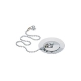 Heritage Plug & Chain Chrome Basin Waste Image
