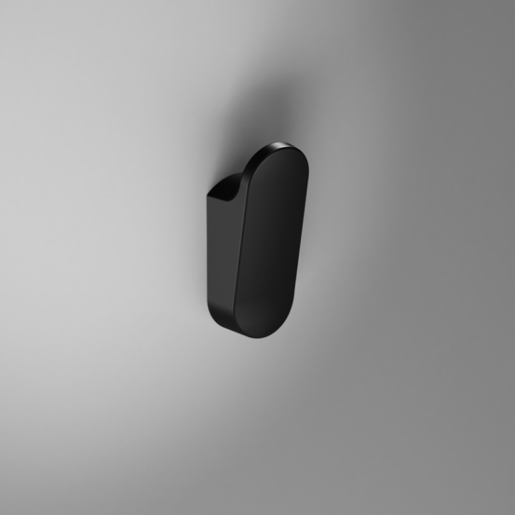 Close up product image of the Origins Living S6 Black Robe Hook