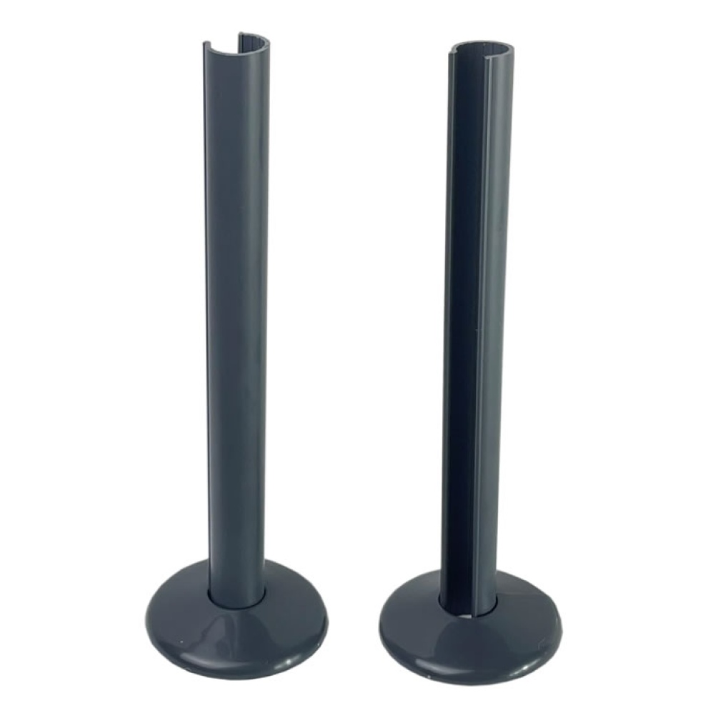 Cutout image of Radox Anthracite Radiator Valve Pipe Covers