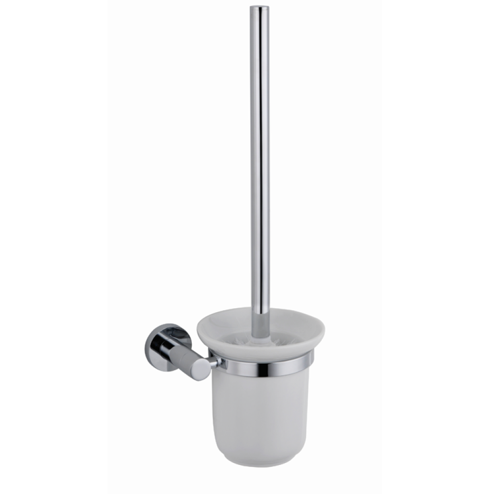 Image of The White Space Capita Chrome WC Brush and Holder