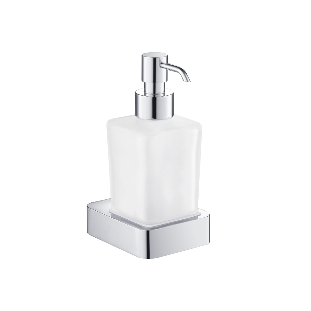 Product Cut out image of the JTP Hix Chrome Soap Dispenser