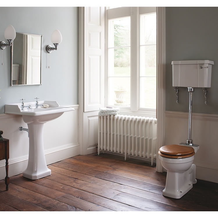 Burlington Classic Square Toilet & Basin Set Sanctuary Bathrooms