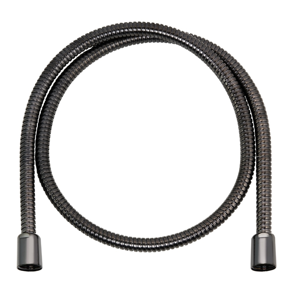 Product Cut out image of the Keuco Brushed Black Chrome 1250mm Shower Hose  59995 131200