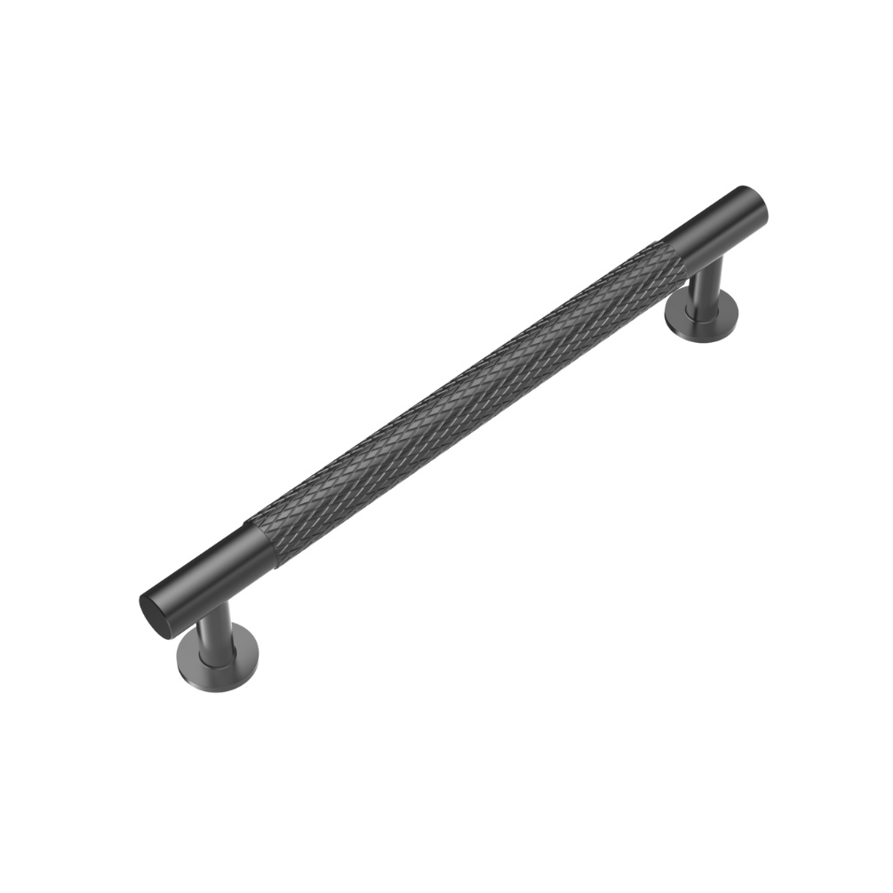 Cut out image of the Tavistock Quinn 160mm Black Furniture Bar Handle