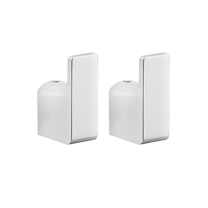 Photo of Bathroom Origins Pirenei Pair of Robe Hooks in Chrome