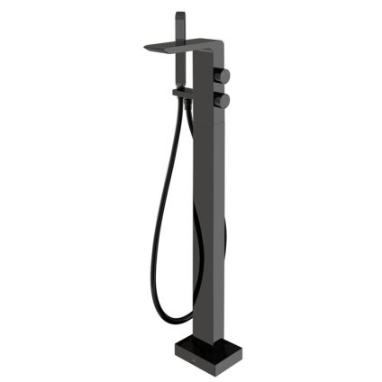 Cutout image of  Vado Omika Noir Freestanding Bath Shower Mixer