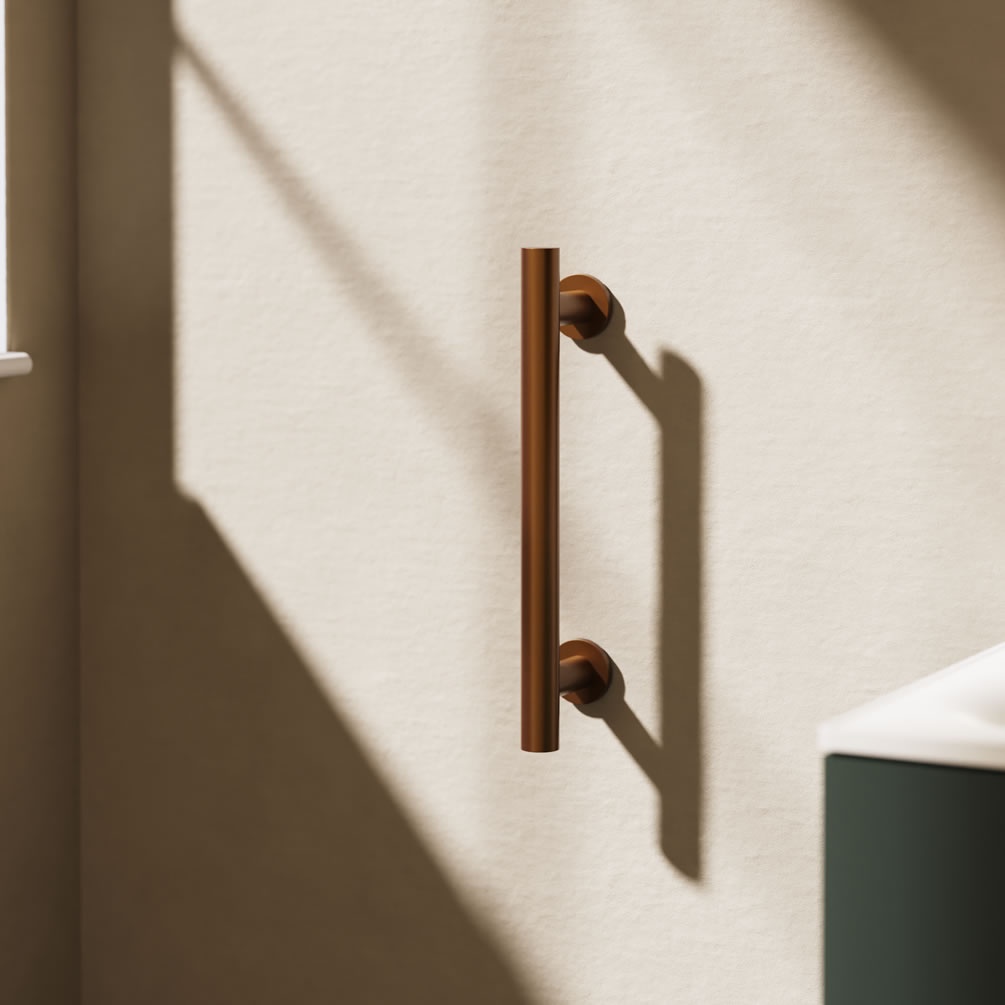 Crosswater Brushed Bronze 400mm Grab Bar