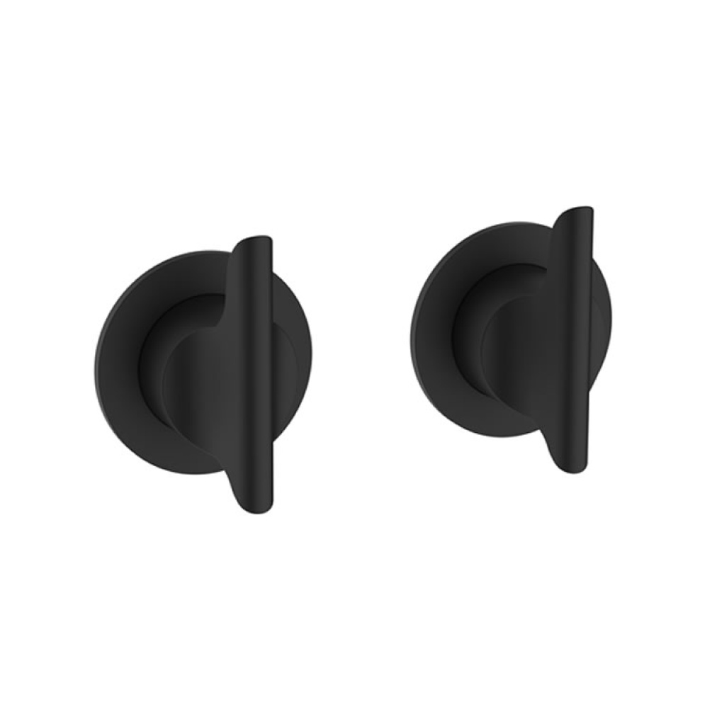Crosswater Foile Module Matt Black 2 Handle Shower Valve