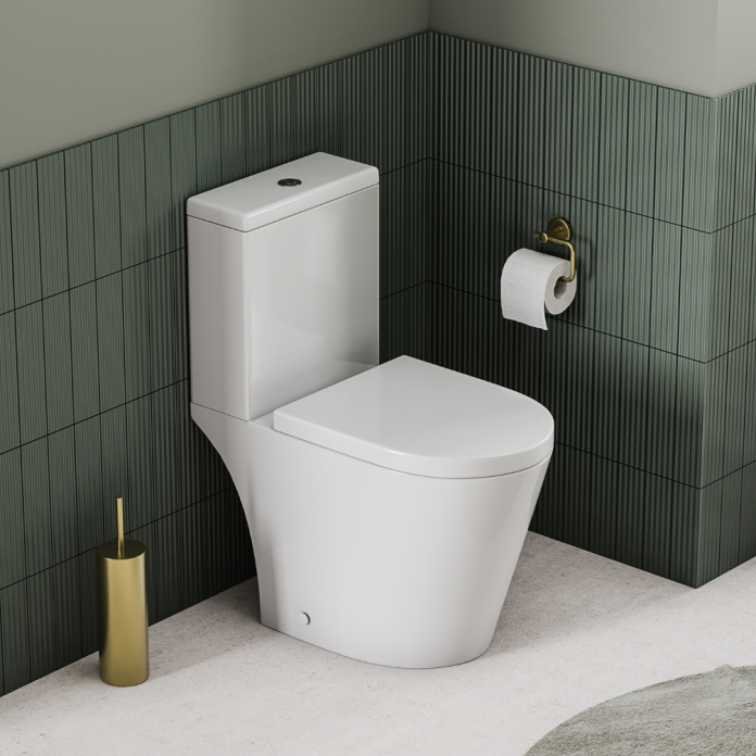 Zero 3 Rimless Open Close Coupled WC | Sanctuary Bathrooms