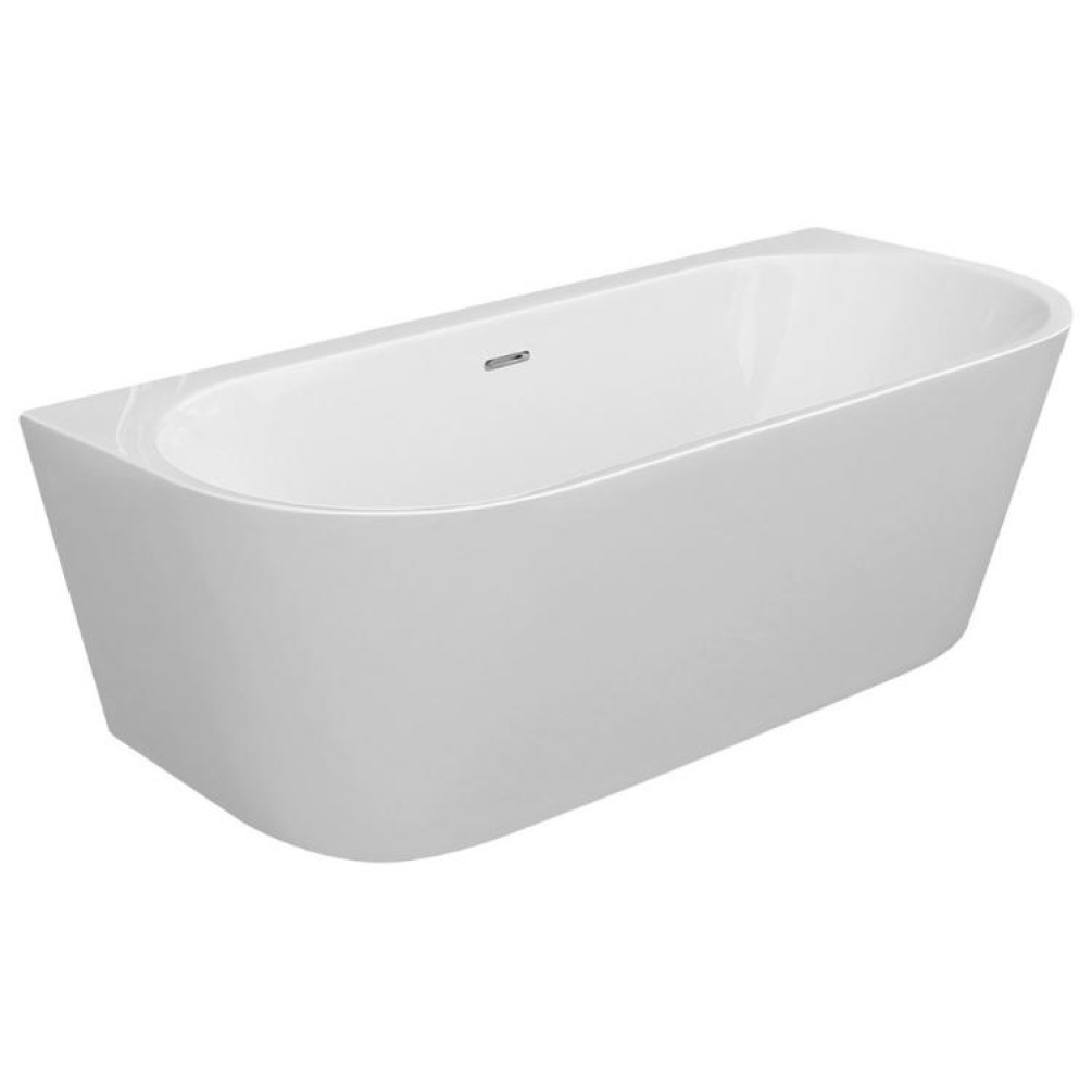 Product Cut out image of Zero 3 Acrylic Back to Wall Freestanding Bath ZERO104118
