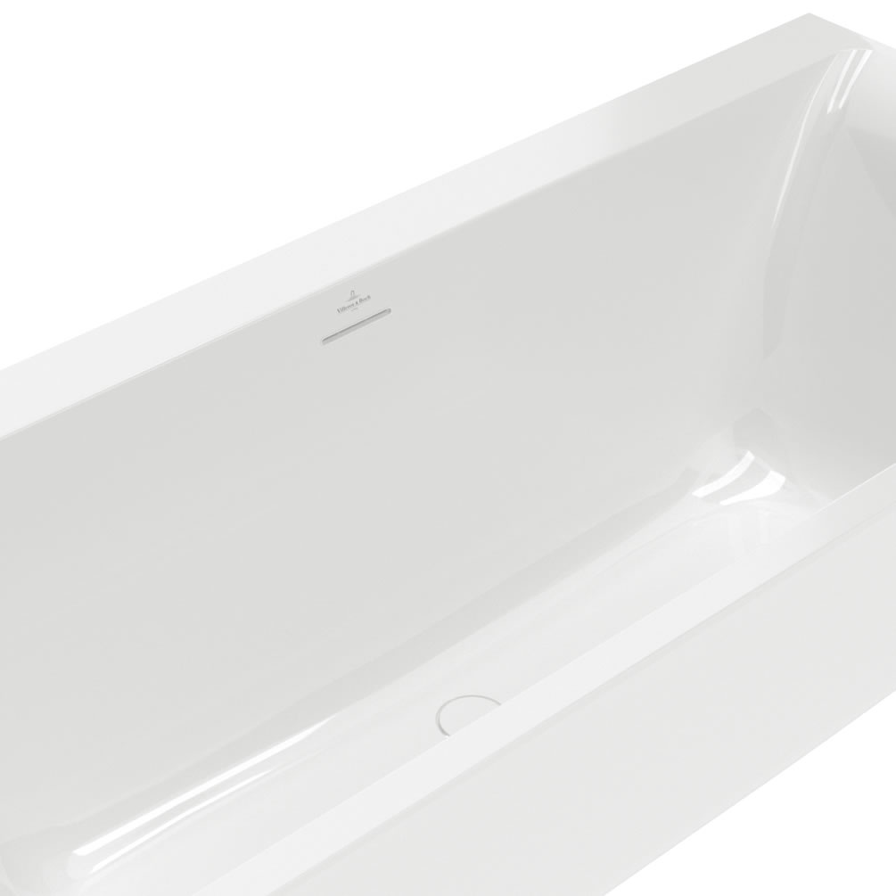 Closeup image of Subway 3.0 white overflow cover