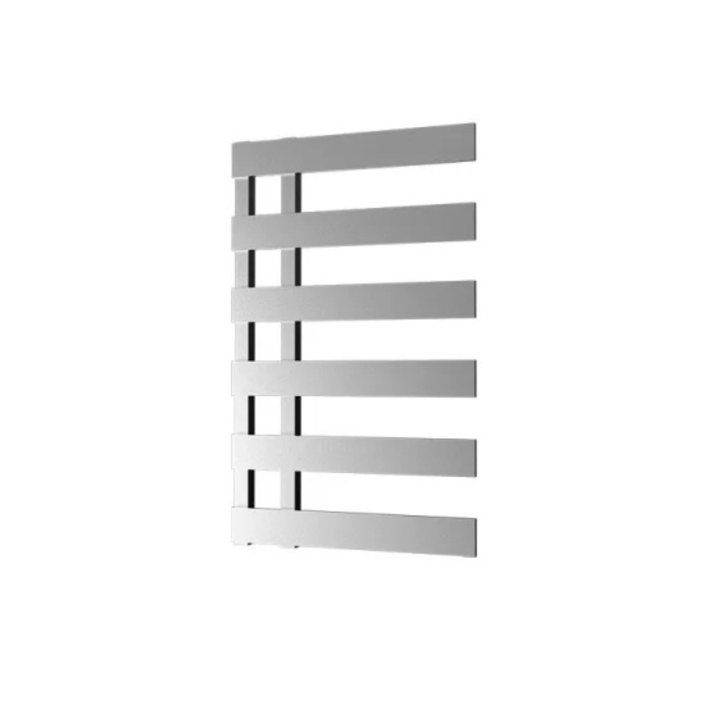 Product cut out image of the Radox Dora 810mm x 500mm Chrome Electric Towel Rail
