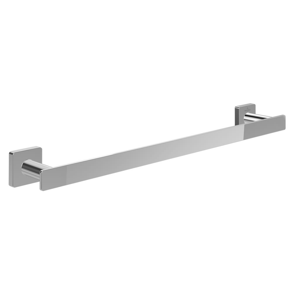 Cutout image of Villeroy & Boch Elements Striking Chrome 495mm Towel Rail