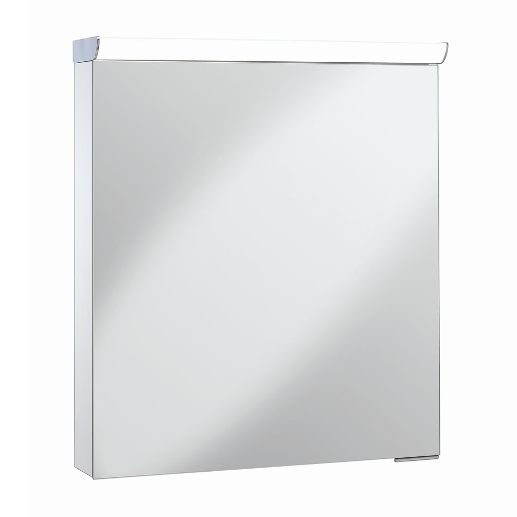 Cutout image of Crosswater Lustro 620mm LED Mirror Cabinet