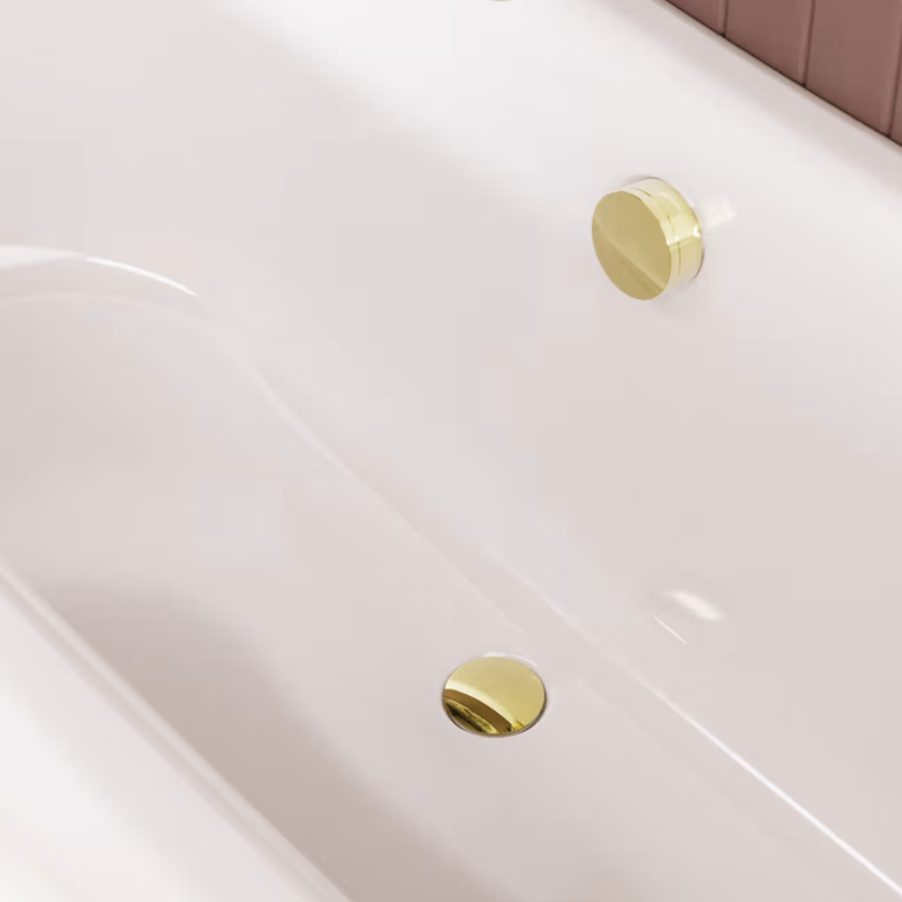 Burlington Gold Click Clack Bath Filler and Waste Lifestyle Photo
