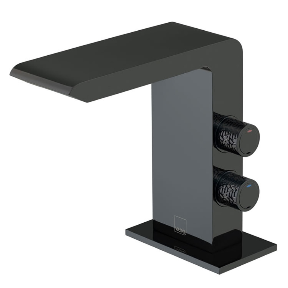 Cutout image of Vado Omika Noir Mono Basin Mixer