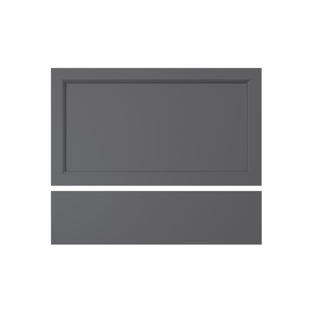 Heritage Graphite End Bath Panel
