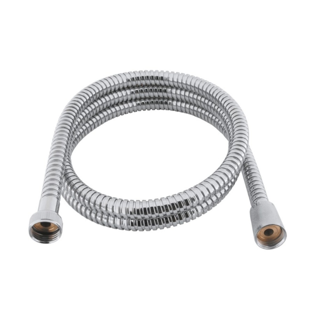 Product Cut out image of the Crosswater Chrome 8mm Shower Hose