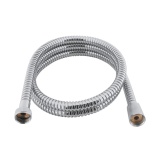 Product Cut out image of the Crosswater Chrome 8mm Shower Hose