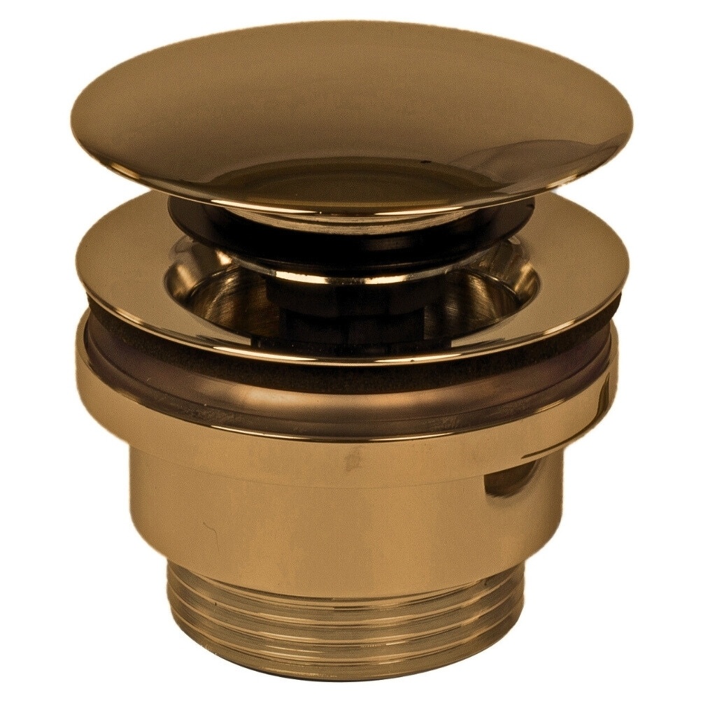 Product Cut out image of the Keuco Brushed Bronze Click Clack Basin Waste 59902 030000