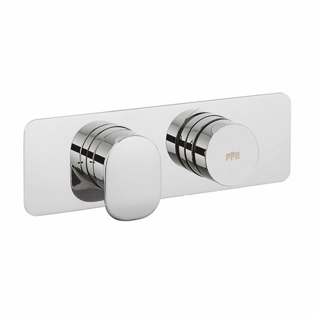Crosswater Dial Shower Valve 1 Control with Pier Trim