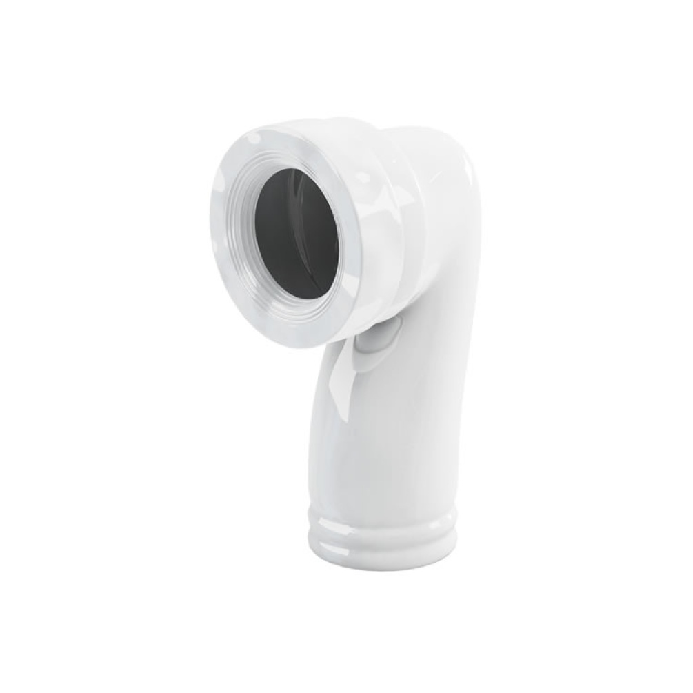 Product Cut out image of the Burlington Ceramic Trap for converting P-Trap to S-Trap