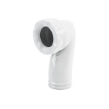 Product Cut out image of the Burlington Ceramic Trap for converting P-Trap to S-Trap