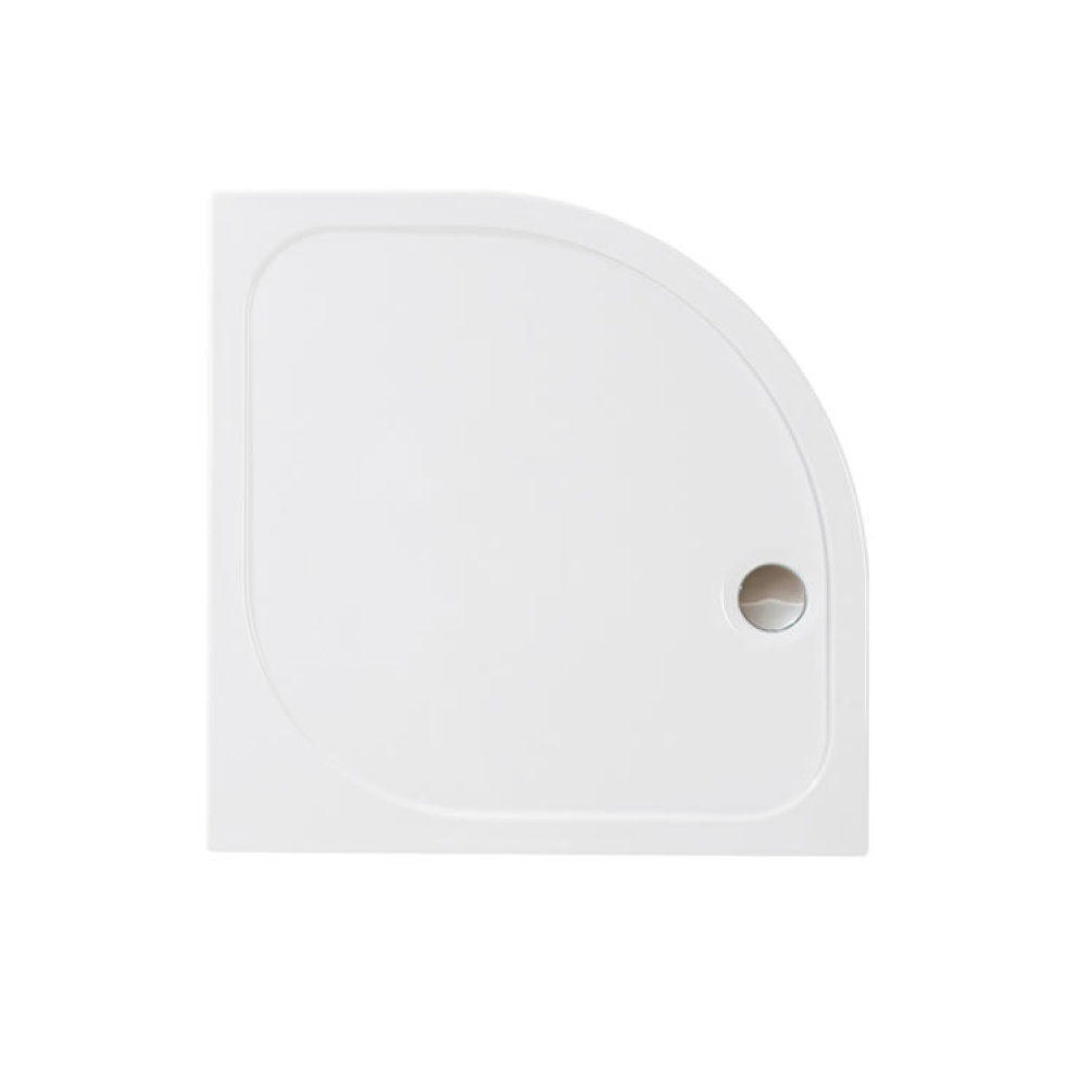 Merlyn Mstone 800mm Quadrant Shower Tray & Waste