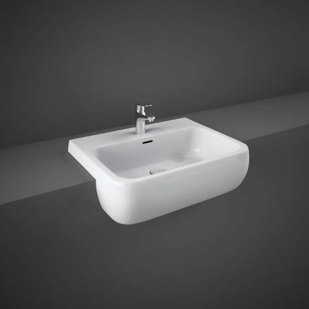 Photo Of RAK Metropolitan 520mm Semi Recessed Basin