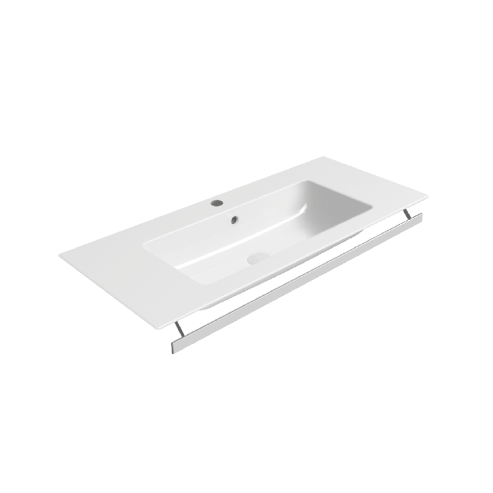 Photo of GSI Pura 102 x 46 Wall Hung Basin Cutout Image