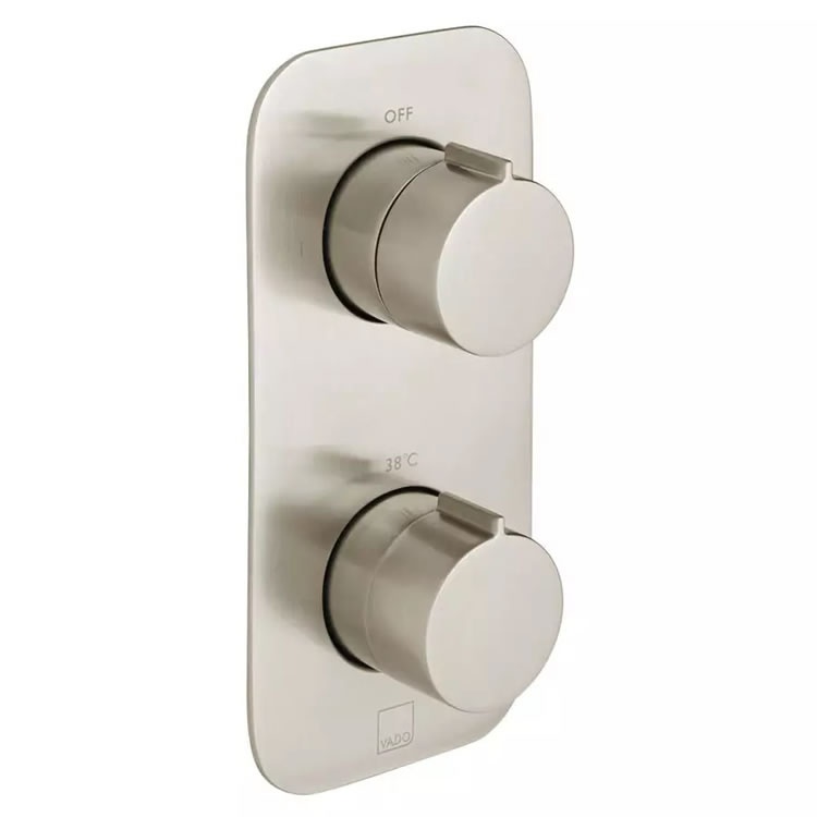 Vado Individual Altitude Nickel 1 Outlet Shower Valve Sanctuary Bathrooms