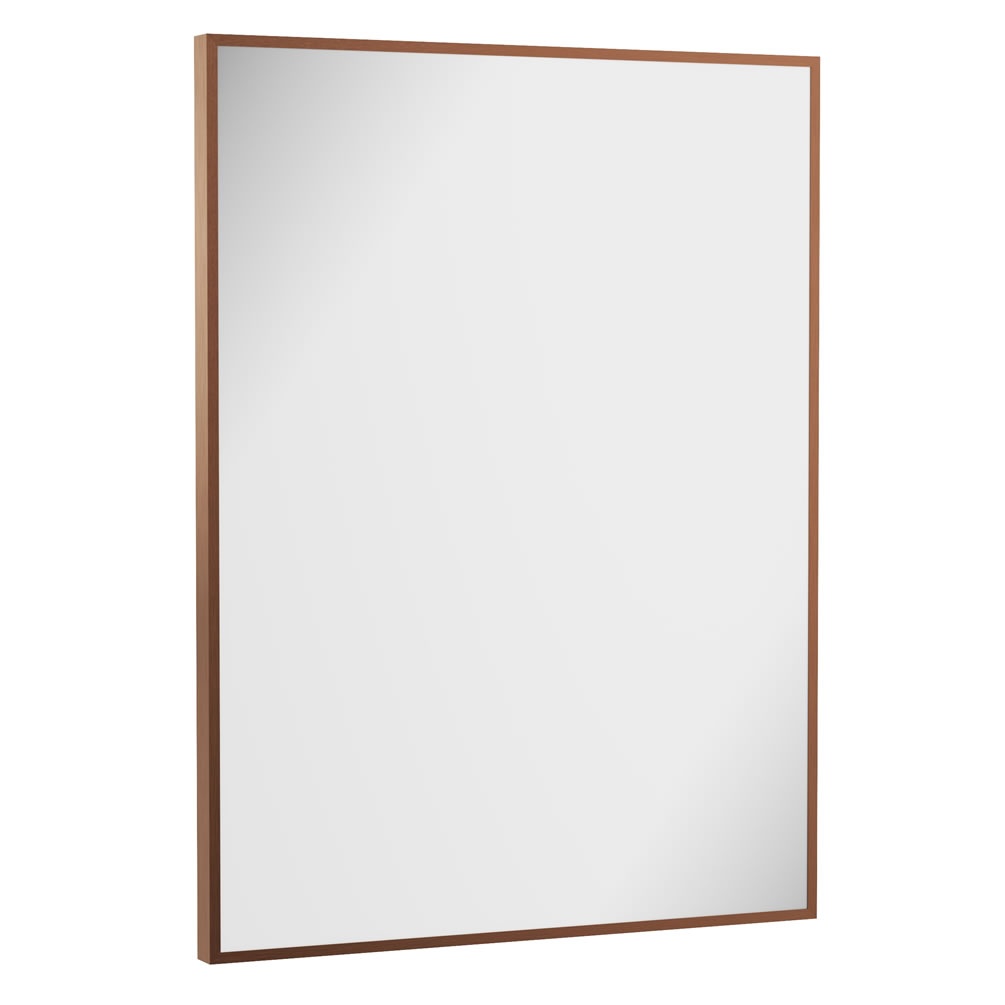 Cutout image of Crosswater MPRO 600 x 800mm Brushed Bronze Mirror