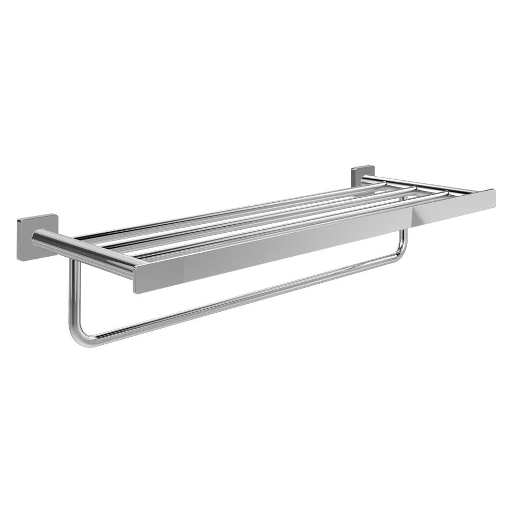 Cutout image of Villeroy & Boch Elements Striking Chrome 595mm Towel Rack