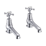 Product Cut out image of the Burlington Claremont Chrome Basin Taps 5"