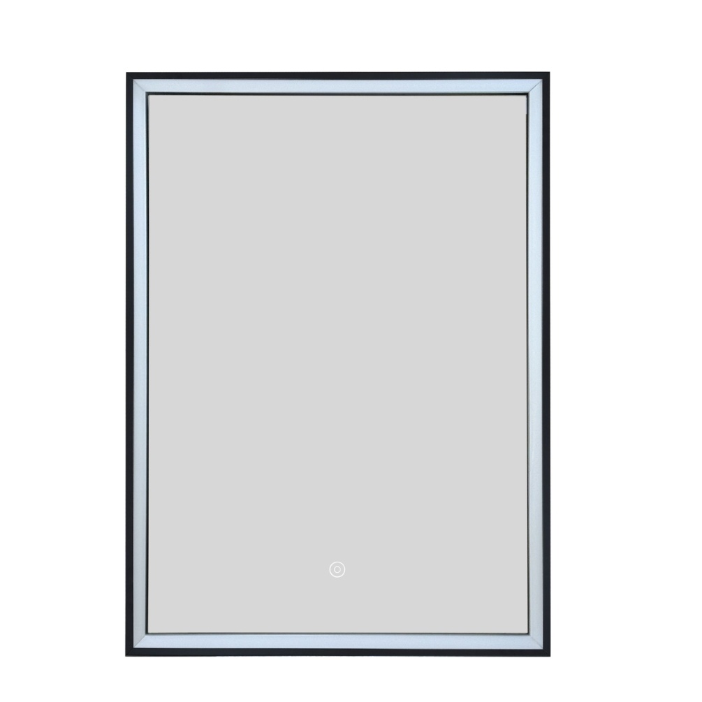JTP Luca Brushed Bronze Recessed Single Mirror Bathroom Cabinet Cut Out
