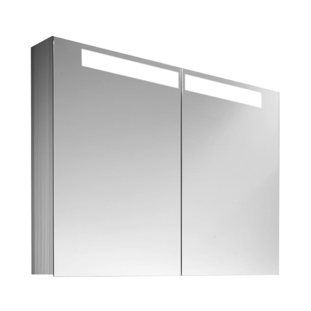 Photo of Villeroy and Boch Reflection 1000mm LED Double Mirror Cabinet Cutout