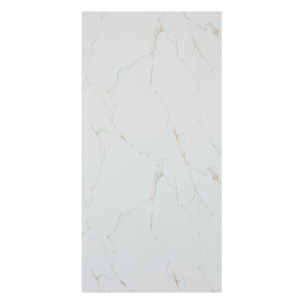 Cut out image of the Crosswater Bronze Marble 2440mm x 900mm Laminate Square Cut Wall Panel