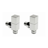 Radox Square Angled Radiator Valves