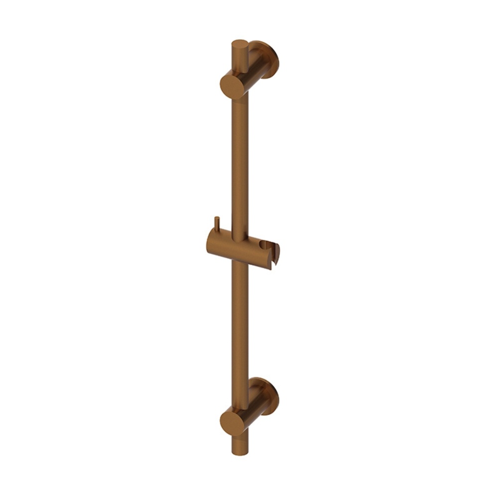 Product cut out image of the Abacus Emotion Brushed Bronze 790mm Slide Rail