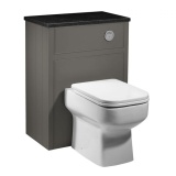 Roper Rhodes Hampton 600mm Pewter Back To Wall WC Unit