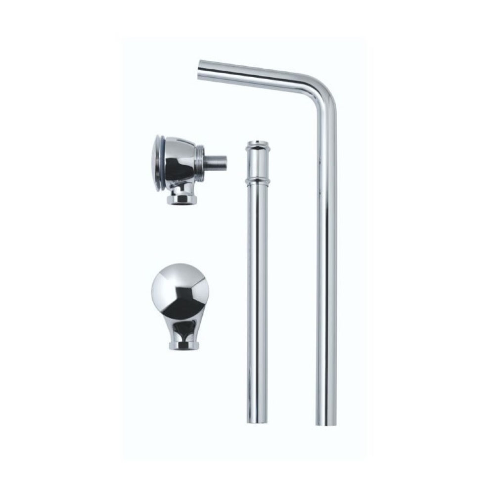 Cutout image of BC Sanitan Push Down Exposed Extended Bath Waste