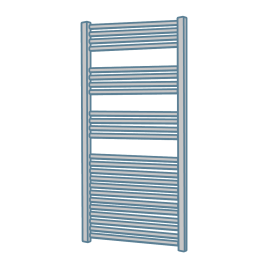iconography image of a chrome radiator showing chrome and silver bathroom radiators and towel rails