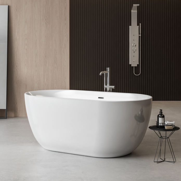 Photo of Charlotte Edwards Mayfair 1500mm Contemporary Freestanding Bath